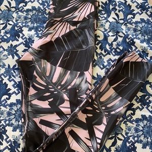 JIVA banana print leggings